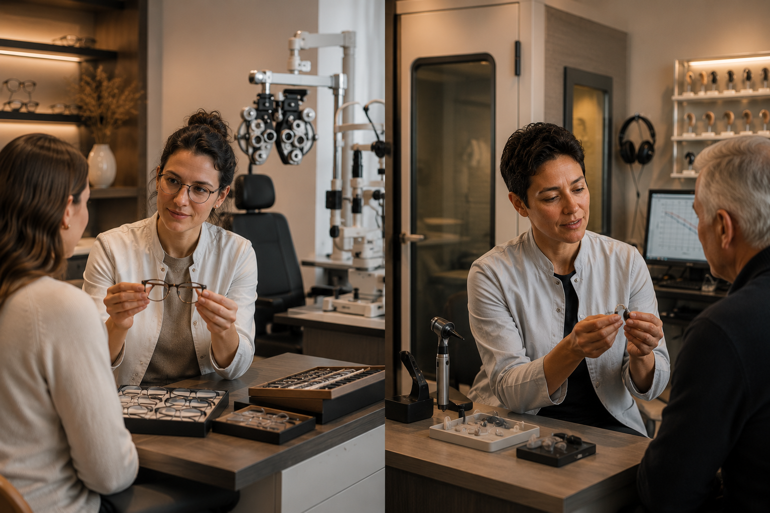 Augenoptik, Optometrie und Hörakustik als gleichwertige Fachbereiche